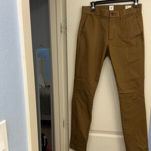 GAP Skinny khaki Brown Chino Pants 30 x 32